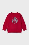 Дитяча кофта Mayoral колір червоний з принтом (2489462)