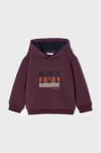 Дитяча кофта Mayoral колір бордовий з аплікацією
