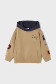 Дитяча кофта Mayoral колір бежевий з принтом (2548970)