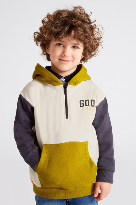 Дитяча кофта Mayoral колір білий візерунок (2607339)