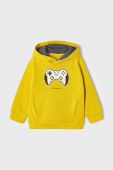 Дитяча кофта Mayoral колір жовтий з принтом (2570934)