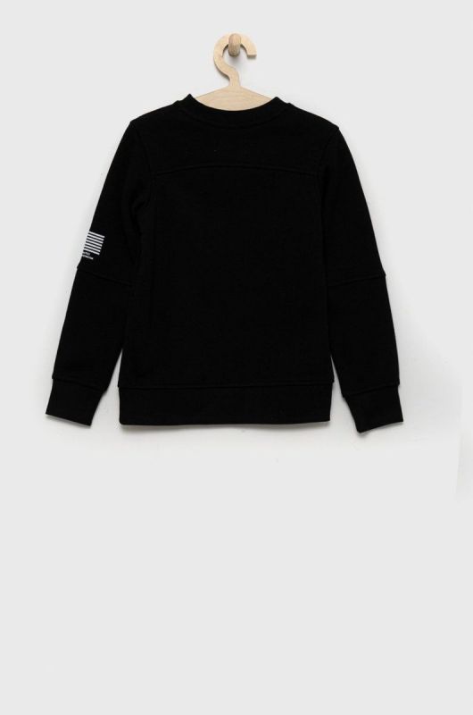 Дитяча кофта Jack & Jones колір чорний однотонна (2646452) фото 2