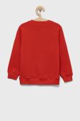 Дитяча бавовняна кофта United Colors of Benetton колір червоний з принтом (2518574)