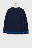 Дитяча бавовняна кофта United Colors of Benetton колір синій з аплікацією (2713074)