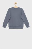 Дитяча бавовняна кофта United Colors of Benetton колір сірий однотонна (2713125)