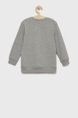 Дитяча бавовняна кофта United Colors of Benetton колір сірий однотонна (2652312)