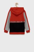 Дитяча бавовняна кофта United Colors of Benetton колір червоний однотонна (2680017) Дитяча бавовняна кофта United Colors of Benetton колір червоний однотонна (2680017)