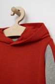 Дитяча бавовняна кофта United Colors of Benetton колір червоний однотонна (2680017) Дитяча бавовняна кофта United Colors of Benetton колір червоний однотонна (2680017)