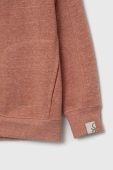 Дитяча кофта United Colors of Benetton колір коричневий з капюшоном меланж (2886626)