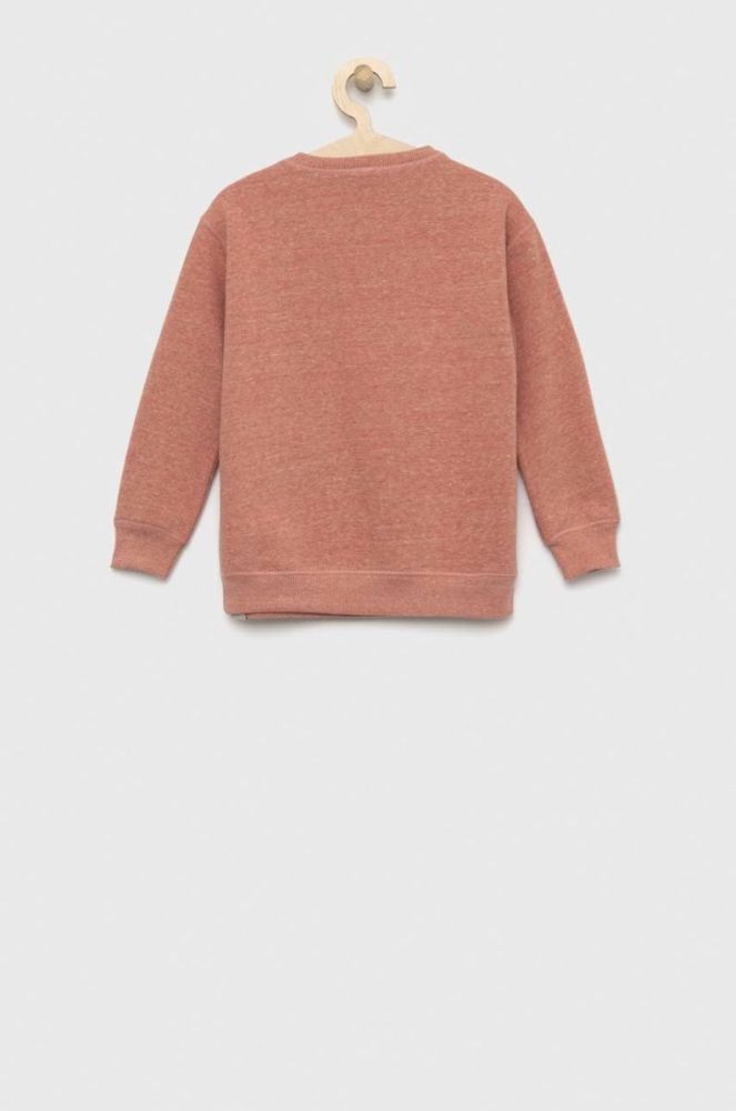 Дитяча кофта United Colors of Benetton колір рожевий меланж фото 2