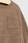 Дитяча кофта United Colors of Benetton колір коричневий меланж
