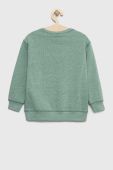 Дитяча кофта United Colors of Benetton колір зелений меланж