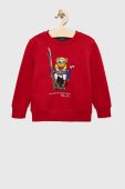 Дитяча кофта Polo Ralph Lauren колір червоний з принтом (2788621)