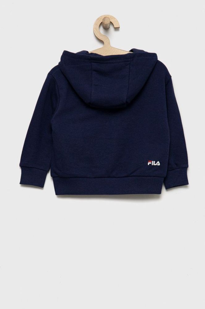 Дитяча кофта Fila колір синій з принтом (2624999) фото 2