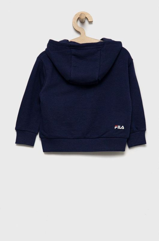 Дитяча кофта Fila колір синій з принтом (2624999) фото 2