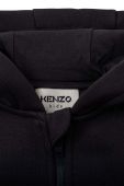 Дитяча кофта Kenzo Kids колір сірий з принтом