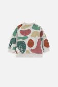 Кофта для немовлят Coccodrillo колір бежевий візерунок (3492187)