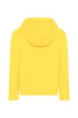 Дитяча кофта Lego Wear колір жовтий з капюшоном з аплікацією