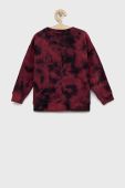 Дитяча кофта Desigual колір бордовий візерунок