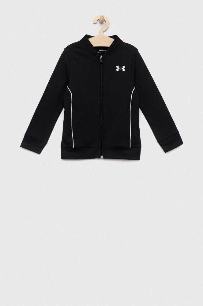 Дитяча кофта Under Armour колір чорний однотонна (3016491)