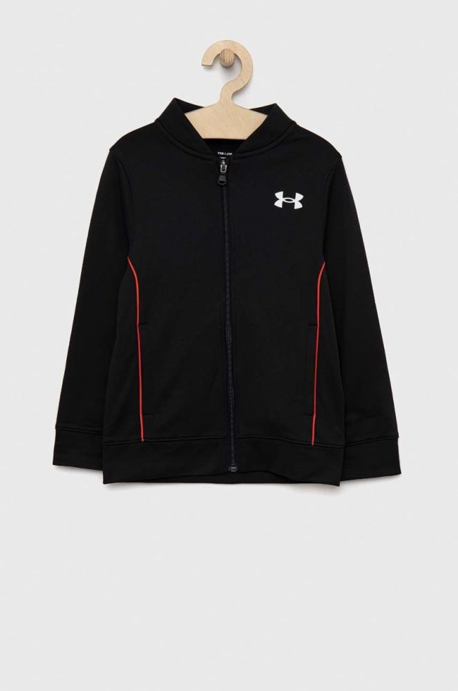 Дитяча кофта Under Armour колір чорний однотонна (2746413)