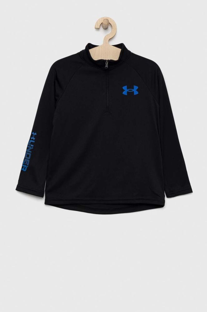 Дитяча кофта Under Armour колір чорний з принтом (2668488)