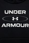 Дитяча кофта Under Armour колір чорний з принтом (2687562)