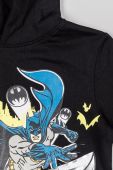 Дитяча кофта zippy колір чорний з принтом