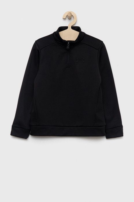 Дитяча кофта Under Armour колір чорний однотонна (2668554)