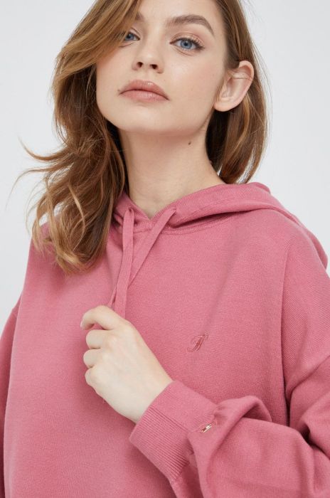 Светр Tommy Hilfiger жіноча колір рожевий