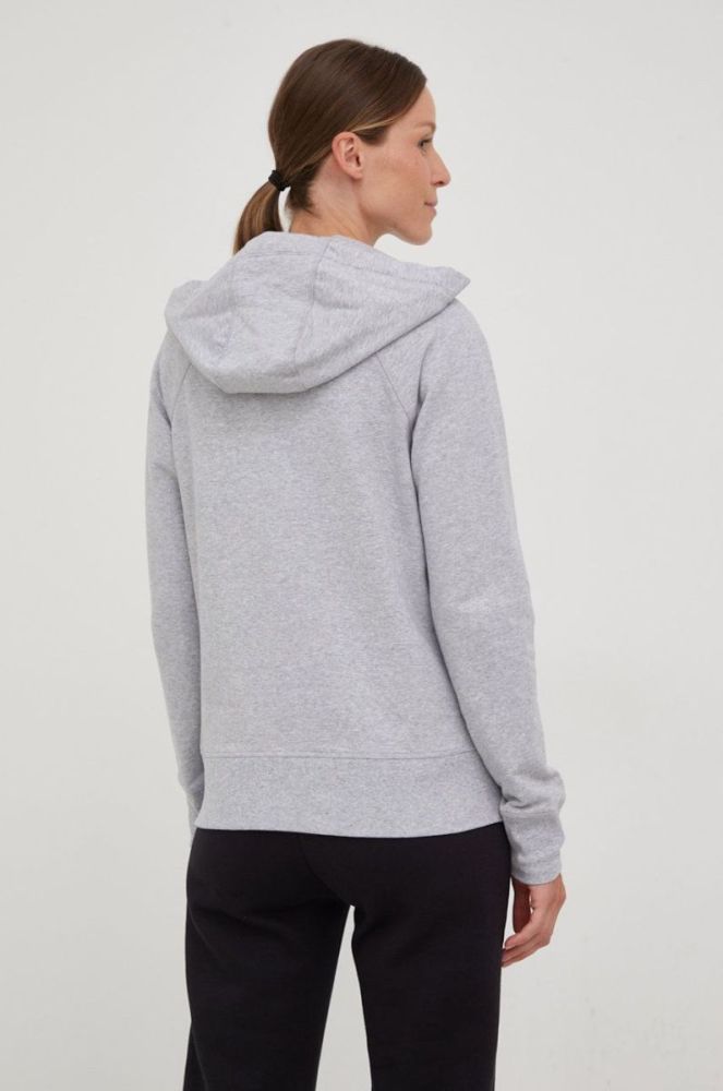 Кофта Dkny жіноча колір сірий однотонна фото 3