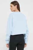 Бавовняна кофта Tommy Jeans жіноча  з аплікацією колір блакитний (2541073)