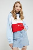 Бавовняна кофта Tommy Jeans жіноча  з аплікацією колір барвистий (2547195)