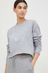 Кофта Dkny жіноча колір сірий з аплікацією Кофта Dkny жіноча колір сірий з аплікацією