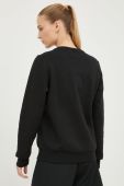 Кофта Reebok жіноча колір чорний з принтом (2499551)