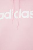 Кофта adidas жіноча колір рожевий з принтом (2528414)