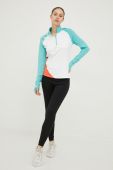 Кофта для бігу Reebok жіноча колір білий візерунок