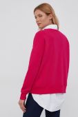 Кофта Lauren Ralph Lauren жіноча колір рожевий однотонна