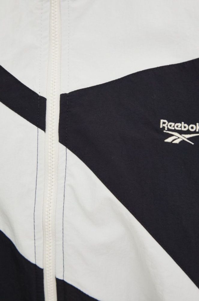 Куртка Reebok Classic жіноча колір чорний перехідна фото 5