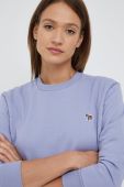 Бавовняна кофта PS Paul Smith жіноча колір фіолетовий однотонна