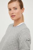 Кофта Columbia жіноча колір сірий однотонна