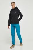 Кофта Columbia жіноча колір чорний з капюшоном однотонна (3603761)