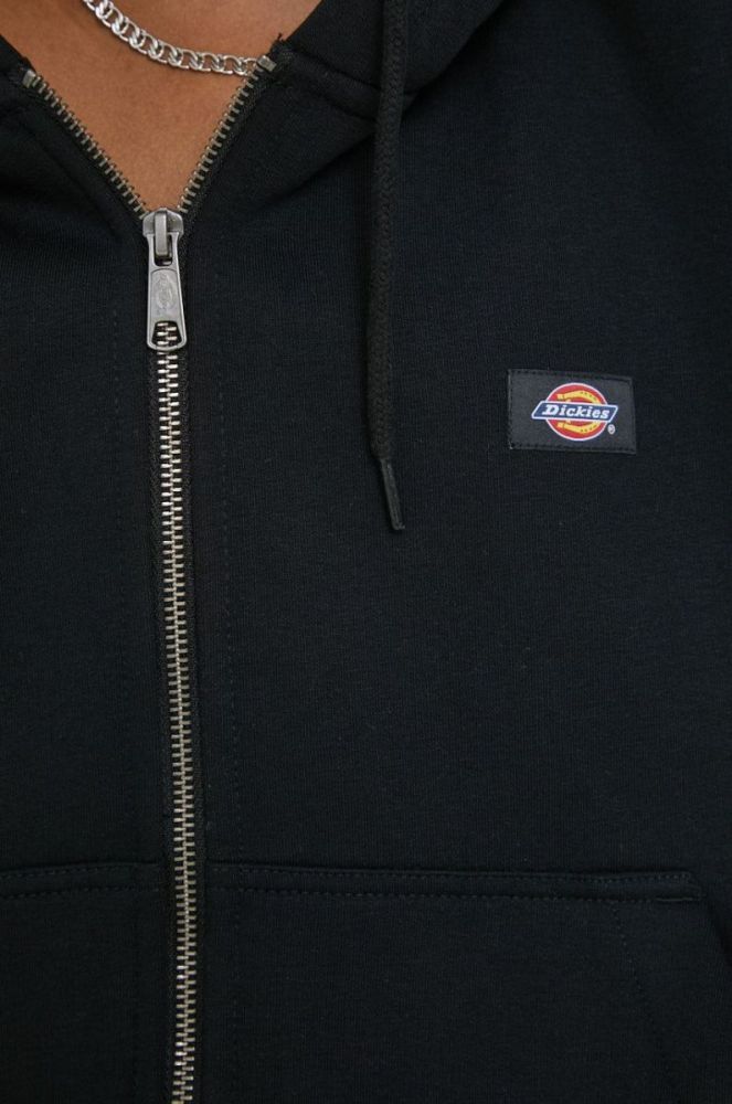 Кофта Dickies жіноча колір чорний з аплікацією (2564361) фото 5