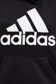 Тренувальна кофта adidas Performance Big Logo жіноча колір чорний з принтом