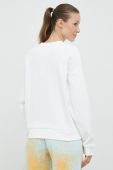 Кофта adidas Performance жіноча колір білий однотонна