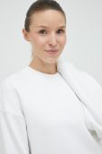 Кофта adidas Performance жіноча колір білий однотонна