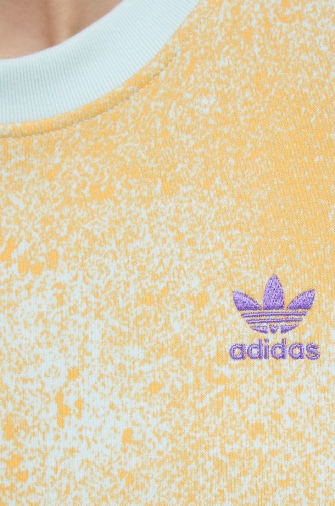 Бавовняна кофта adidas Originals жіноча  візерунок колір барвистий (2528447) фото 5