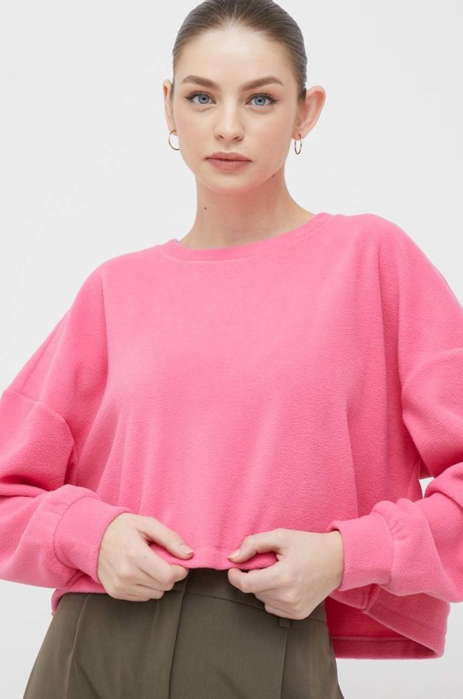 Кофта Vero Moda жіноча колір рожевий однотонна