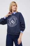 Кофта Pepe Jeans жіноча колір синій з аплікацією