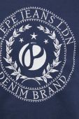Кофта Pepe Jeans жіноча колір синій з аплікацією